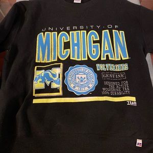 Vintage Neon Michigan Sweatshirt